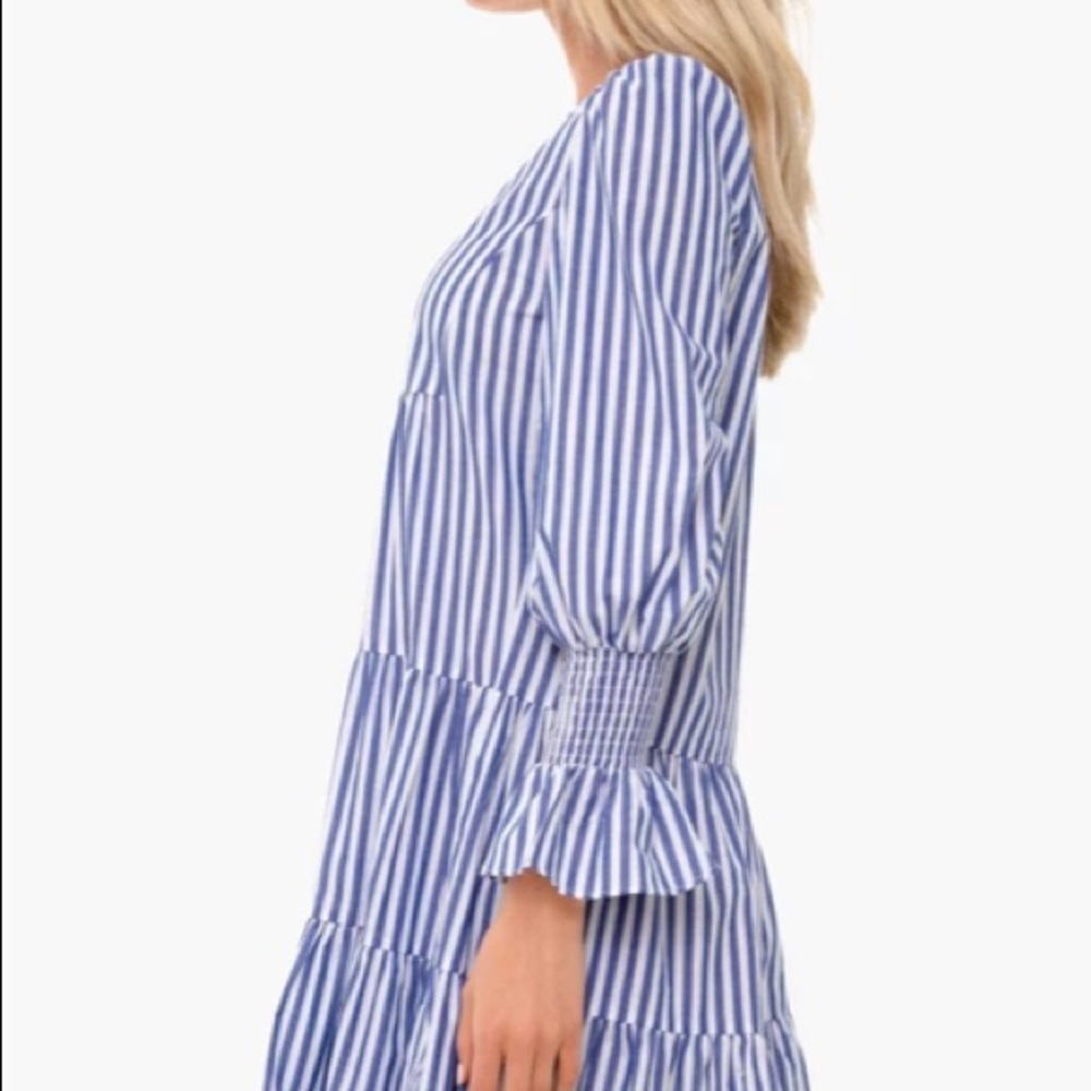 Blue and White Stripe Cotton Poplin Kenzo Dress
POMANDER PLACE - Picture 5 of 14